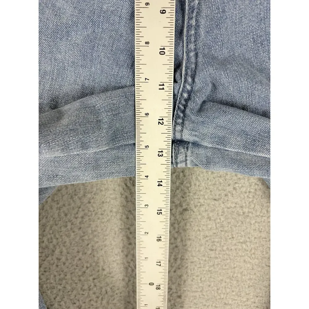 Hello Kitty Racing Team Jeans Women’s 13 Blue Wide Leg Baggy Tokyo Speed Check